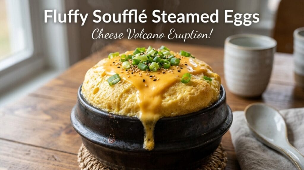 수플레 계란찜 만들기 